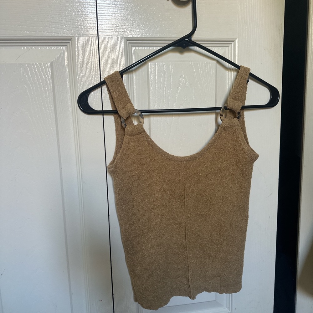 Elegant Tan Women's Tank Top